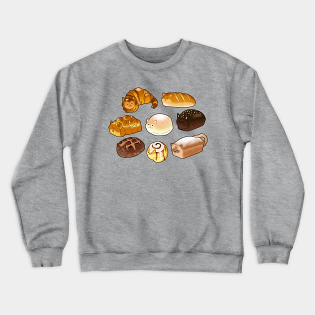 Lovely Loafs Crewneck Sweatshirt by ChromaChamelea